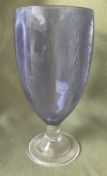 7-Pc Blue Heavy Plastic Drink Set (Glasses & Pitcher)