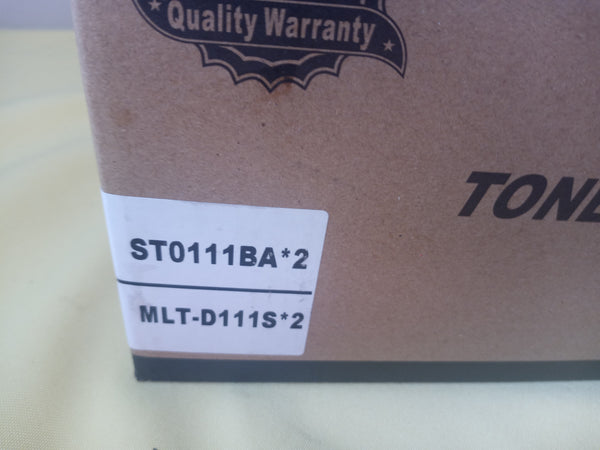 Brand New 2 Pack SAMSUNG MLT-D111S Toner Printer Cartridges