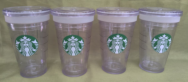 Starbucks Heavy Plastic Tumblers (READ DETAILS)