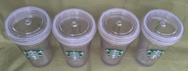 Starbucks Heavy Plastic Tumblers (READ DETAILS)