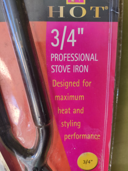 Brand New Gold & Hot 3/4" Professional Stove Iron