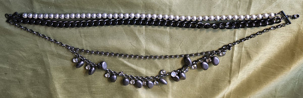 Silver 4 in 1 Layered Necklace