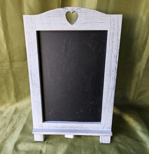 Small White Cafe Chalkboard (Stand or Hang)