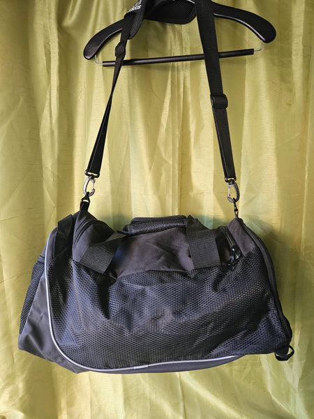 Black Adidas Fresh Pak Climaproof Duffle Bag w/ Mesh Pockets