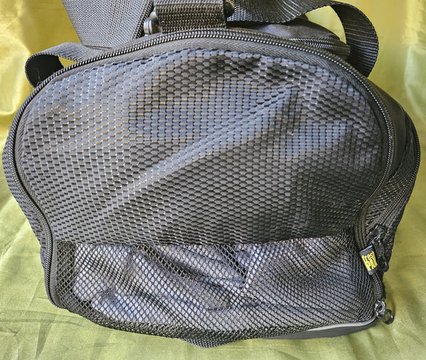 Black Adidas Fresh Pak Climaproof Duffle Bag w/ Mesh Pockets