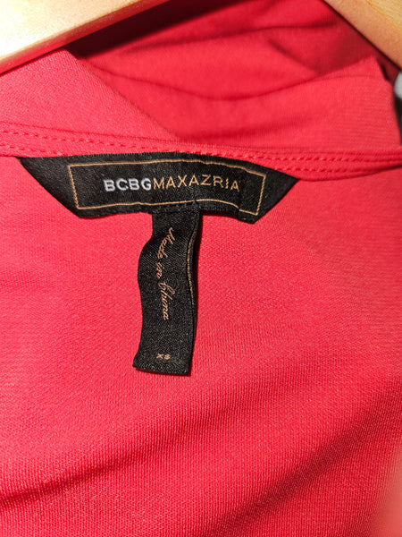 XSmall BCBG MAXAZRIA Red Dress