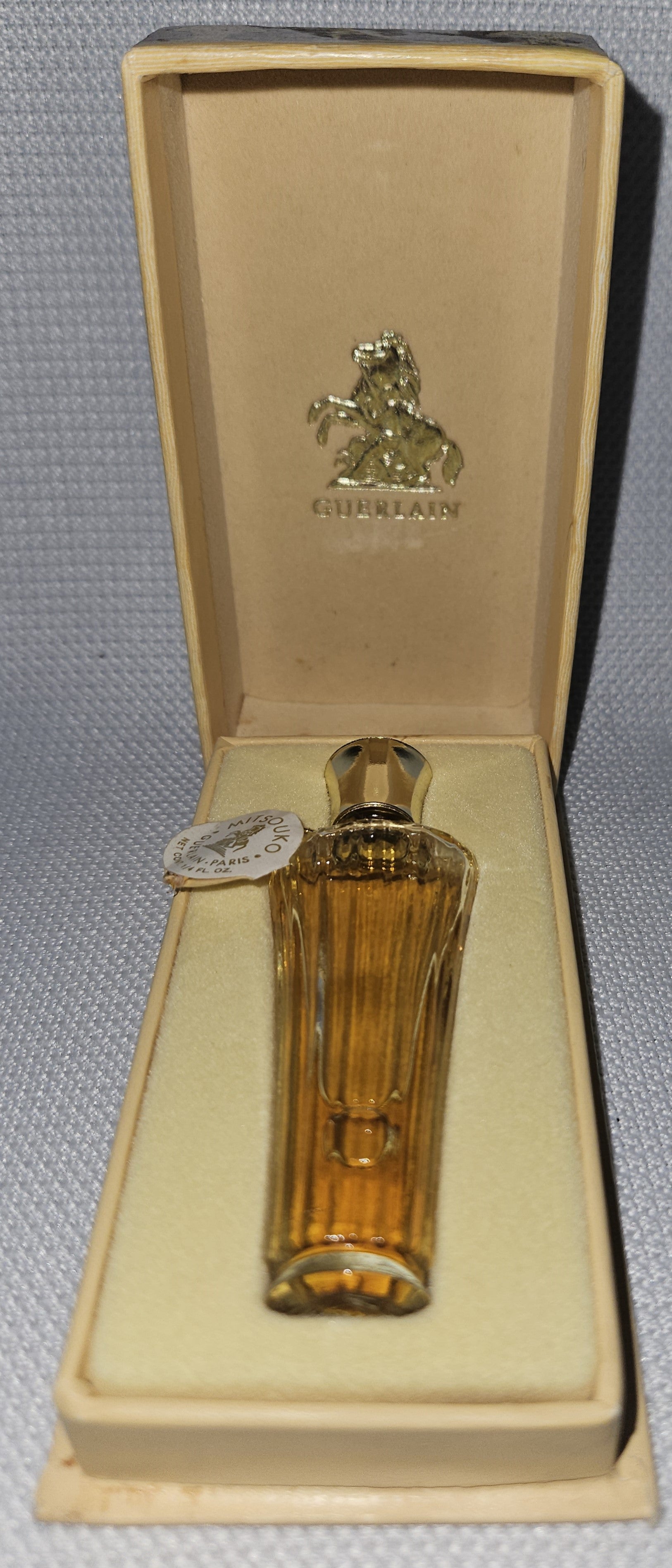 Vintage Mitsuko Guerlain Paris 1/4 fl oz Perfume in Box