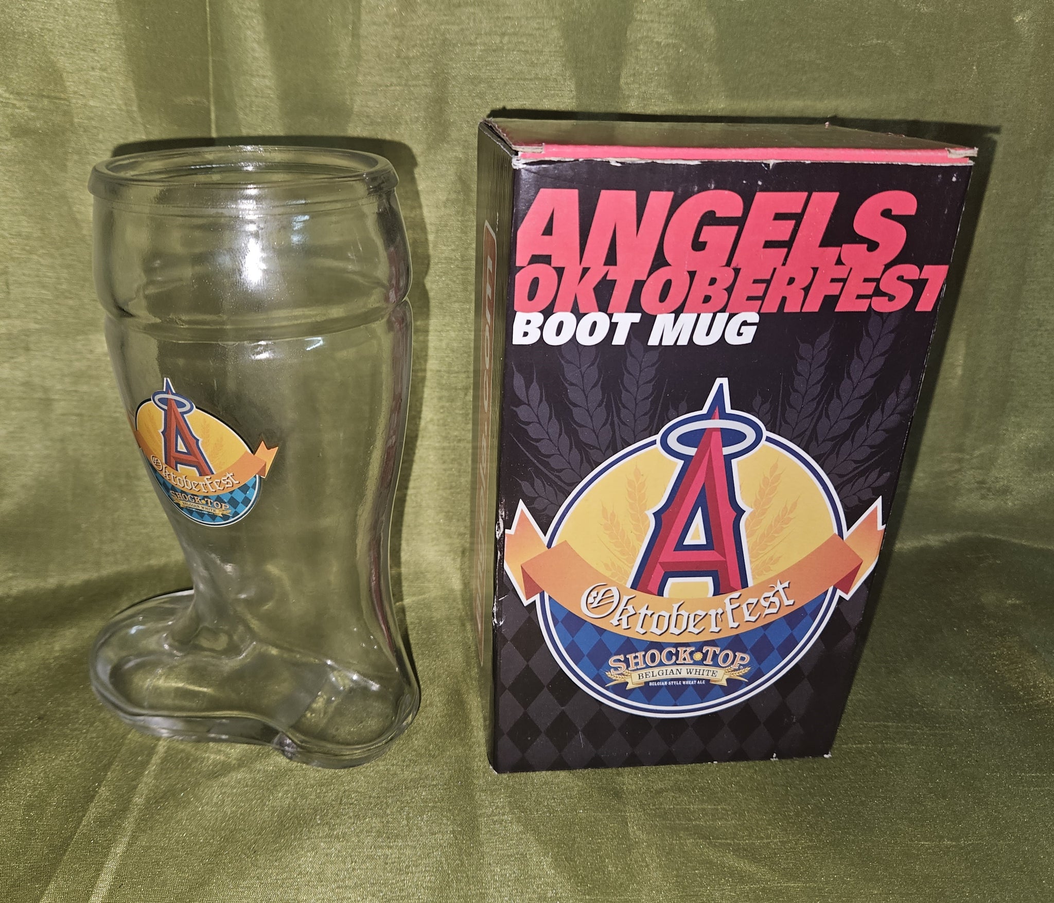Angels Baseball Oktoberfest Boot Mug