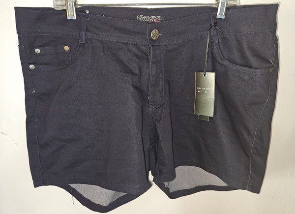 Size 18 Brand New 1826 JEANS Dark Navy Shorts