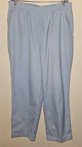 16 Petite KORET FRANCISCA Light Blue Elastic Waist Pants