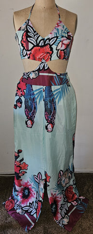 Large Brand New CBR One Piece Flare Pant Summer Outfit