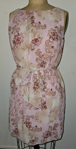 Large PRETTY YOUNG THING  Pink & Cream Paisley Dress
