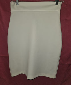Small FOREIGN EXCHANGE White Bodycon Skirt