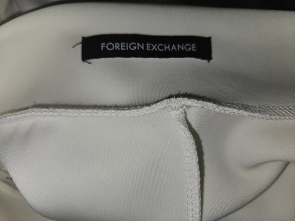 Small FOREIGN EXCHANGE White Bodycon Skirt