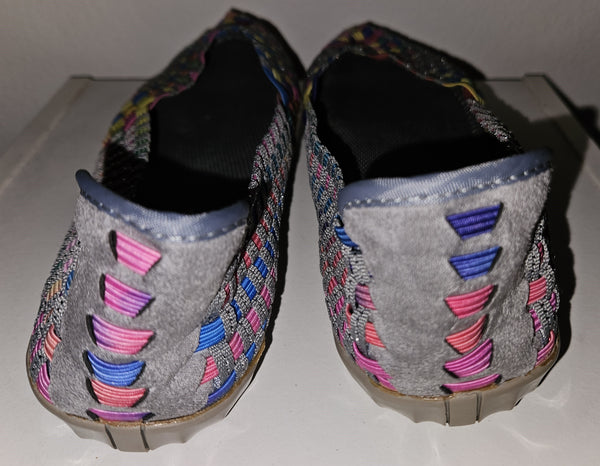 Size 6.5 (37) BERNIE MEV Catwalk Colorful Slip-on Shoes