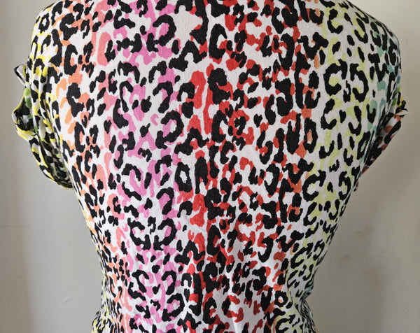 Medium XXI Rainbow Colors Tiger Shirt