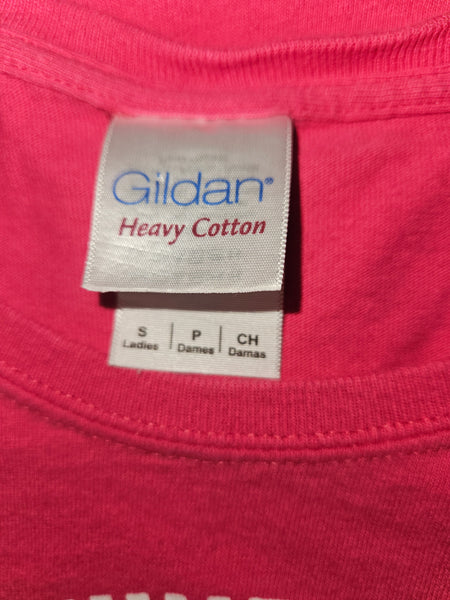 Small GILDAN "Ohio, The Buckeye State" Pink T-Shirt
