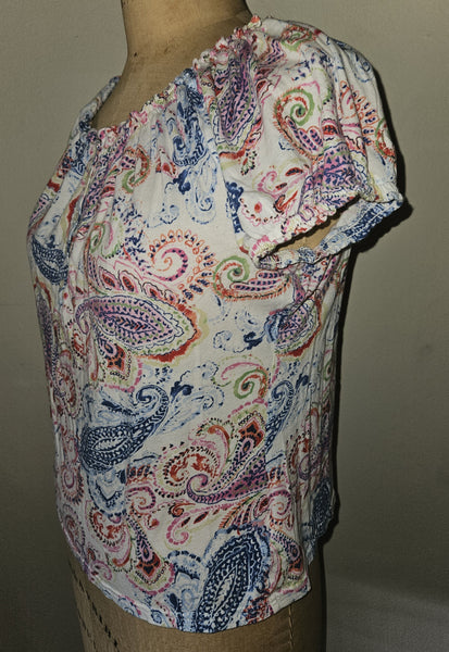 Large CHAPS Multi-color Blouse