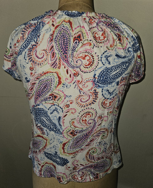 Large CHAPS Multi-color Blouse