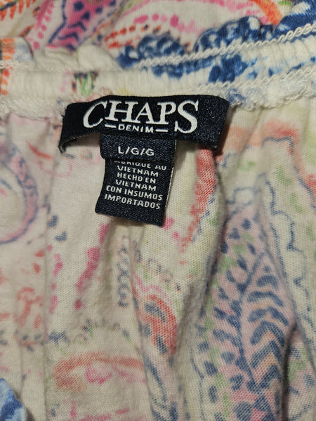Large CHAPS Multi-color Blouse