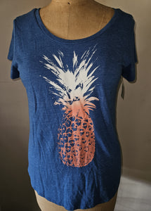 XL Brand New LUCKY BRAND Pineapple Graphic T-Shirt
