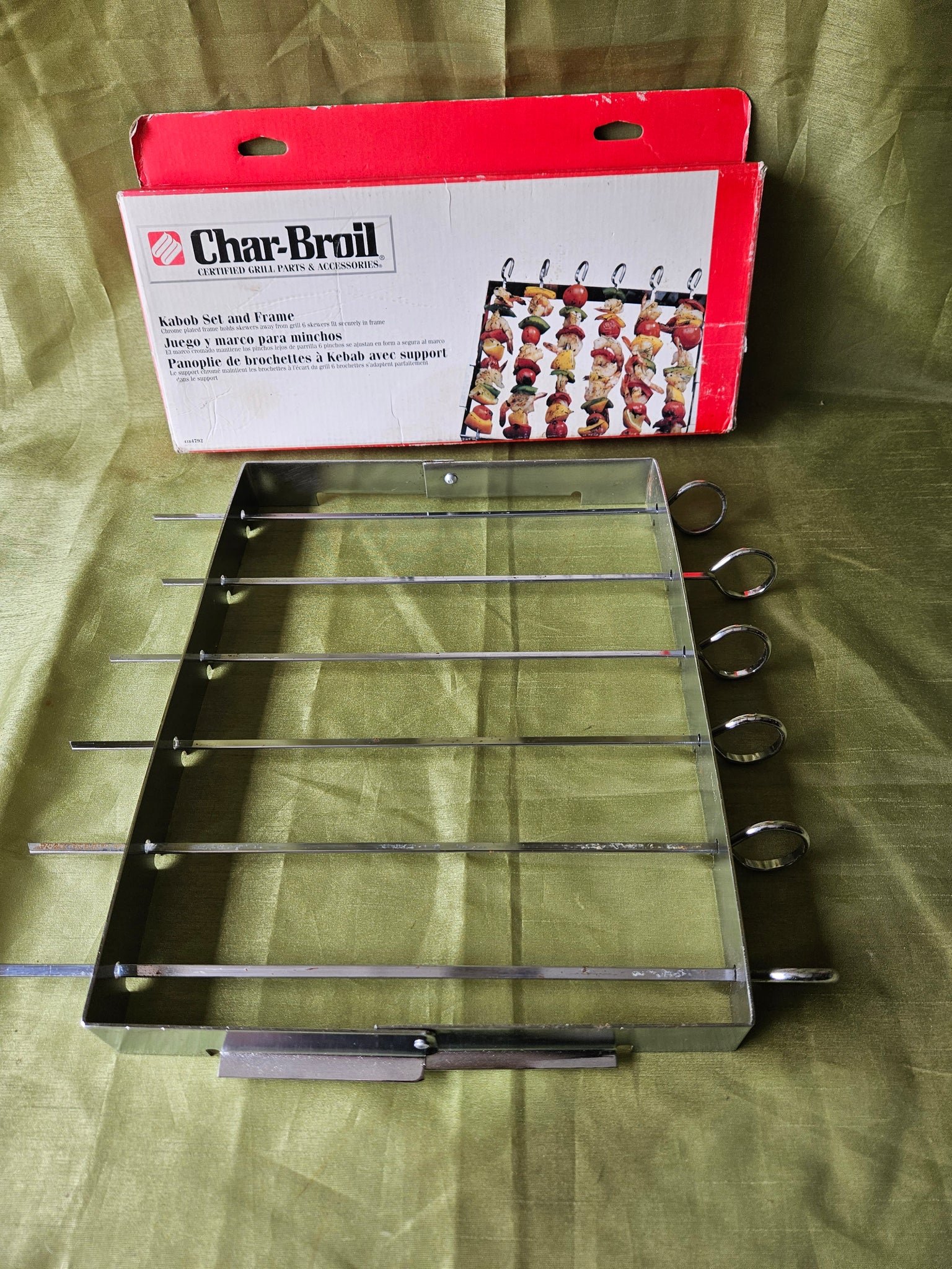 Char-Broil Skewer Kabob Set & Frame