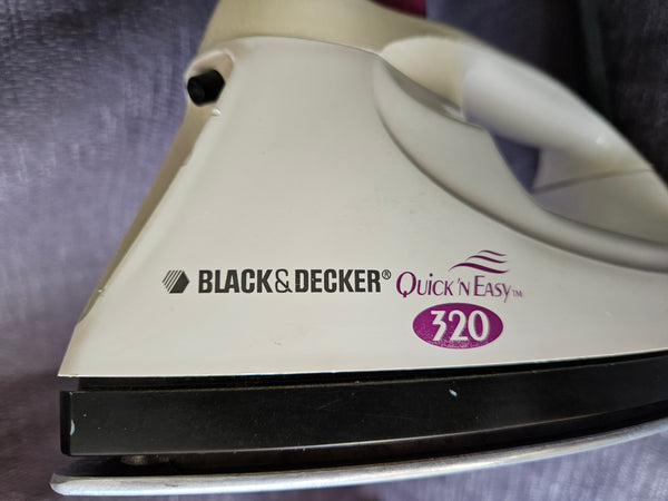 BLACK & DECKER Quick N' Easy 320 Iron