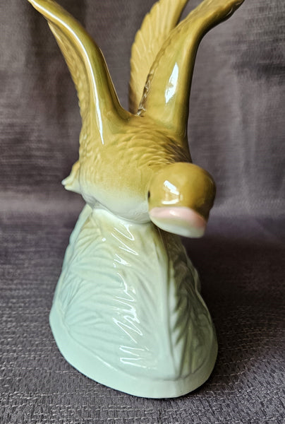 New in Box Two Flying Geese Statue Made in North Korea