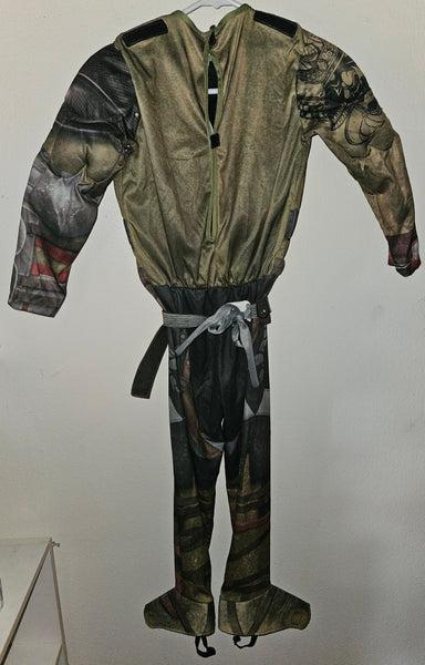Medium Teenage Mutant Ninja Turtle Michelangelo Padded Halloween Costume w/ Talking Mask