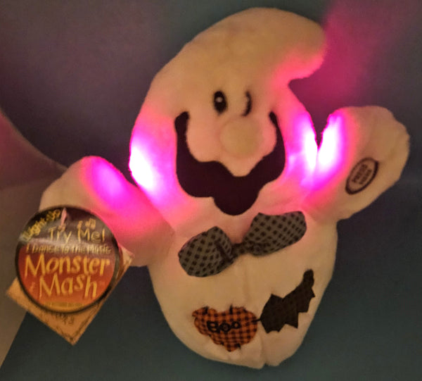 Brand New HARVEST HOME COLLECTIONS Light Up, Dancing, Sings Monster Mash Ghost