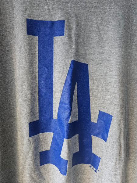 Men's XL Brand New NEXT LEVEL Gray Los Angeles Dodgers T-Shirt