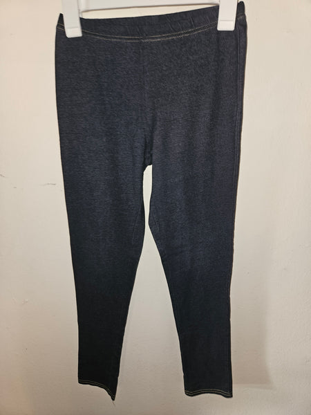 XL / Size 14-16 FADED GLORY Dark Blue Jeggings / Stretch Pants
