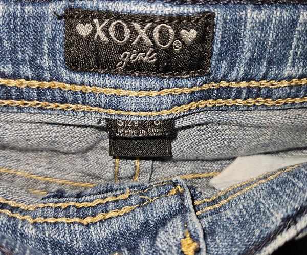 Size 6 Girl's XOXO GIRL Blue Jeans