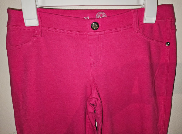 Size 12 1/2 SO Pink Bedazzled Pocket Jeggings