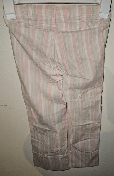 Size 8 Slim LIMITED TOO Pastel Striped Pants