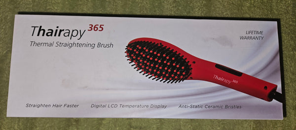 Brand New Thairapy 365 Thermal Straightening Brush