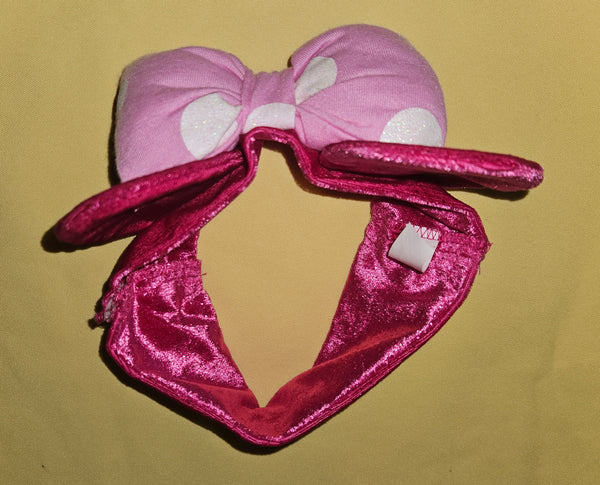 Girls Pink Minnie Mouse Headband