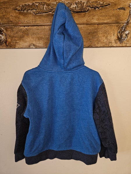 5T Boys PAW PATROL Blue Graphic Hooded Jacket