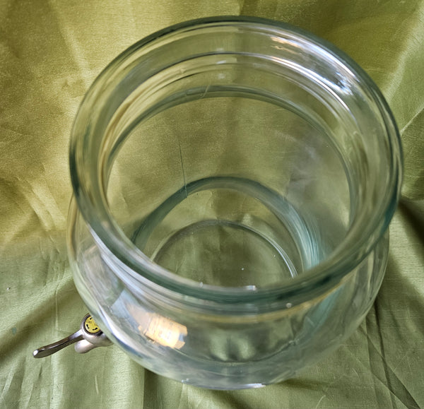 XL Glass Beverage Container (READ DETAILS)
