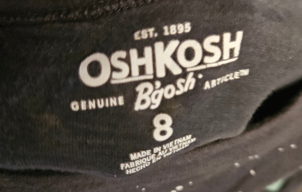 Kids Size 8 Boys OSHKOSH "Robot Defender" Graphic Shirt