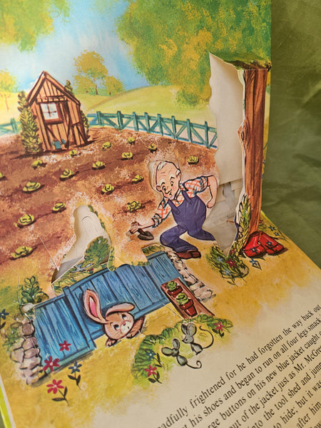 Peter Rabbit My Favorite Pop Up Book Classic Storybook Kids Easter Spring Reading