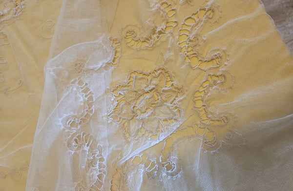 45 1/2" x 67" Sheer Bed or Table Topper