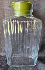 Arcoarc France Glass Vintage 2.5 Quart Juice Container