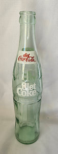 Diet Coca-Cola 16oz Vintage Kenosha, Wisconsin Glass Bottle