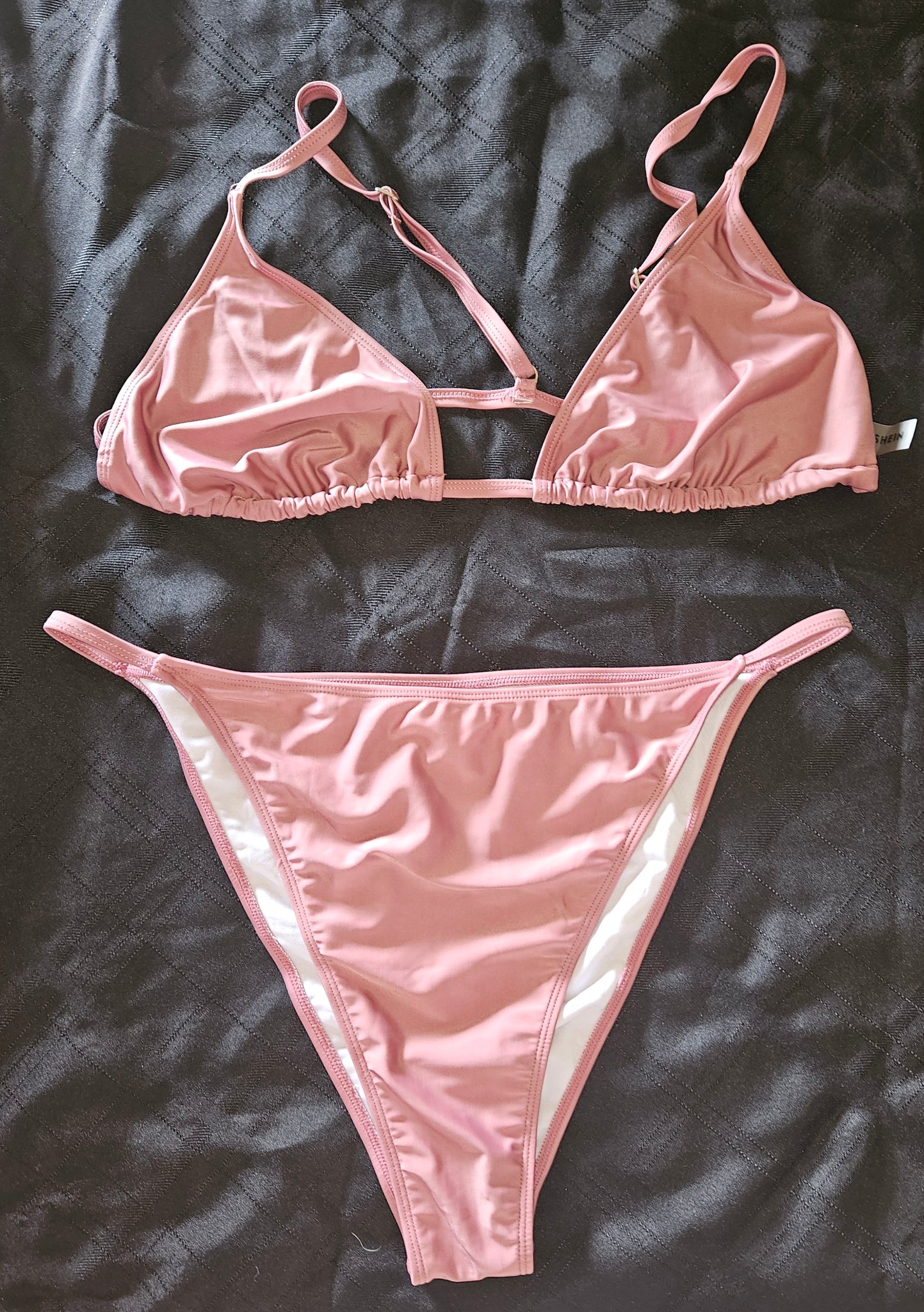 SHEIN 3X Mauve 2-Piece Bikini Bathing Suit