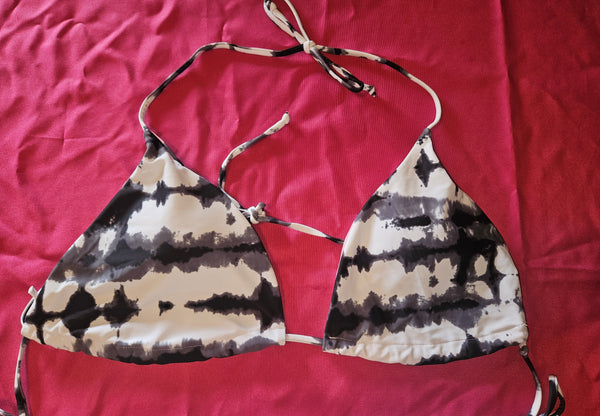 SHEIN 4X Black & White 2-Piece Bikini Bathing Suit