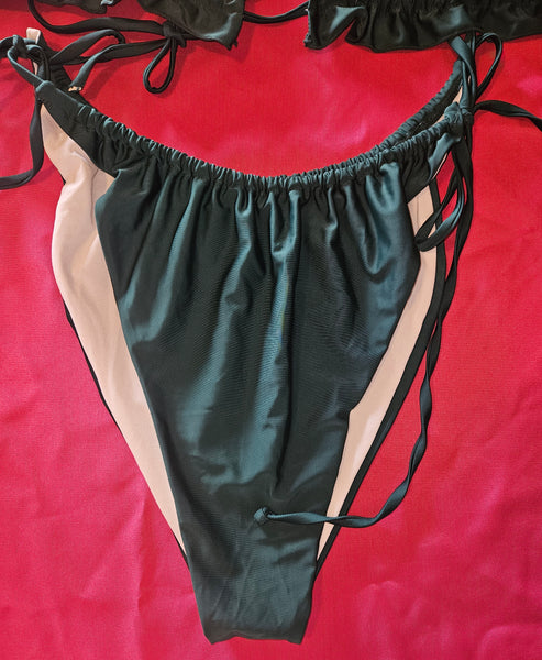 SHEIN 4X Hunter Green 2-Piece Bikini Bathing Suit