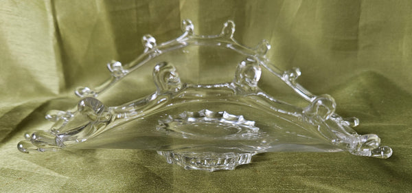 Heisey Lariat Curved Candy Dish / Flower Dish