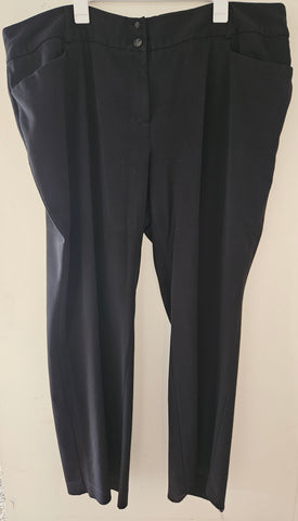 Size 24 ALFANI WOMAN Black Slacks (FLAW)