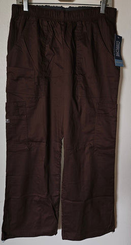 Medium Brand New CHEROKEE Brown Scrub Pants